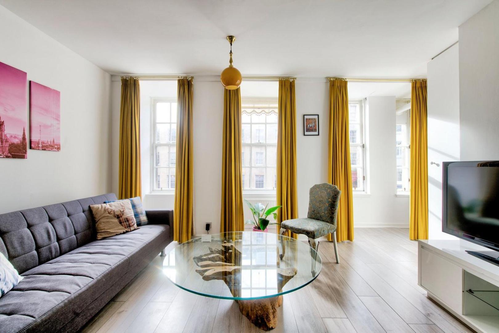 Guestready - Bright & Airy 1Br Flat In Center Edimburgo Exterior foto
